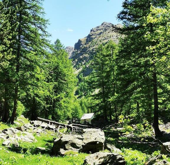 مبيت وإفطار Les Marmottes D Estenc