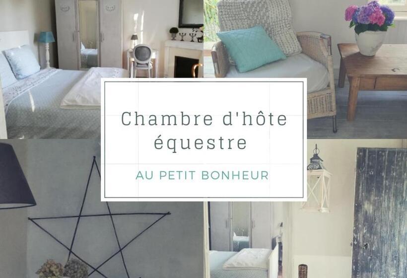 مبيت وإفطار Chambre D Hôte équestre Au Petit Bonheur
