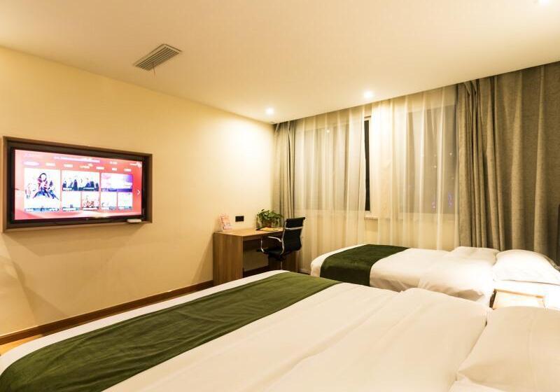 هتل Greentree Inn Express Wuxi Jiangyin Wanda Plaza Tongfu Road
