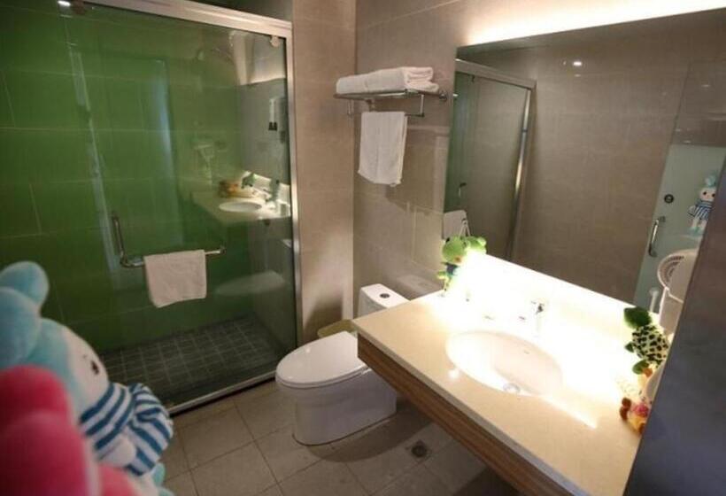 호텔 Greentree Inn Xuancheng Jingxian Wannan First Street Express