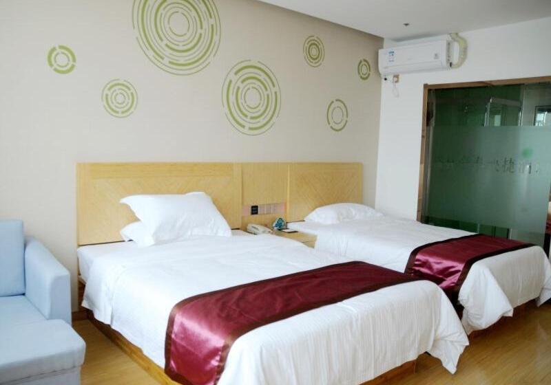 هتل Greentree Inn Jiangsu Wuxi Yixi Heqiao Town Ezhou East Road Express
