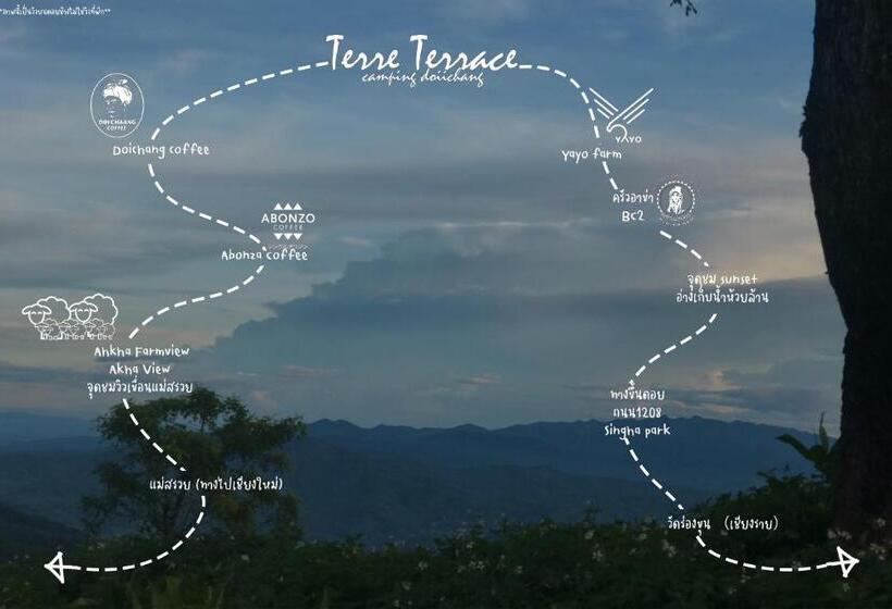 تختخواب و صبحانه Terre Terrace Glamping   Doichang
