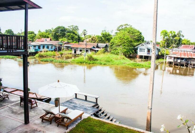 منتجع The Bank River House Ayutthaya