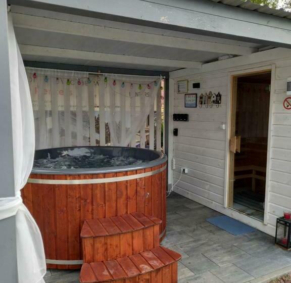פנסיון Dom Na Wczasowej Kaszuby Z Balią Z Jacuzzi I Sauną