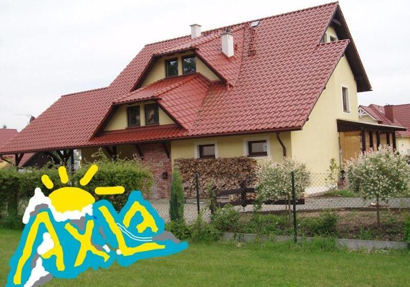 پانسیون Willa Axla Z Werandą Ogrodem I Parkingiem