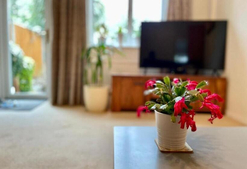 تختخواب و صبحانه Double Room In Cosy Quiet Home House Shared With One Professional