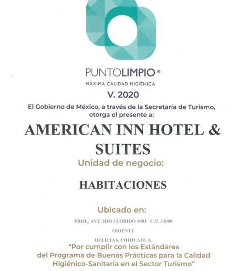 モーテル American Inn Hotel & Suites Delicias