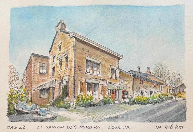 ベッドアンドブレックファースト Le Jardin Des Miroirs