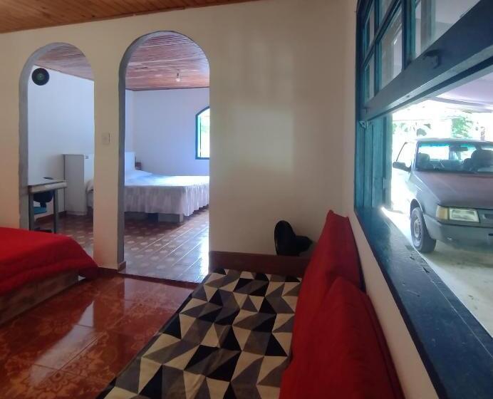 بنسيون Hospedaria E Camping Quintal Do Mundo