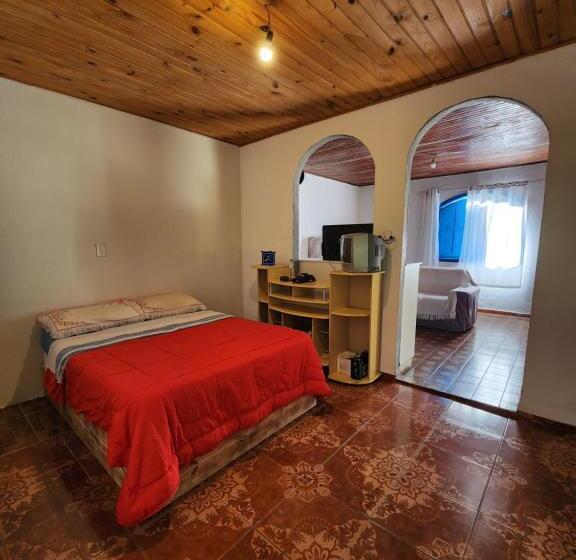 بنسيون Hospedaria E Camping Quintal Do Mundo