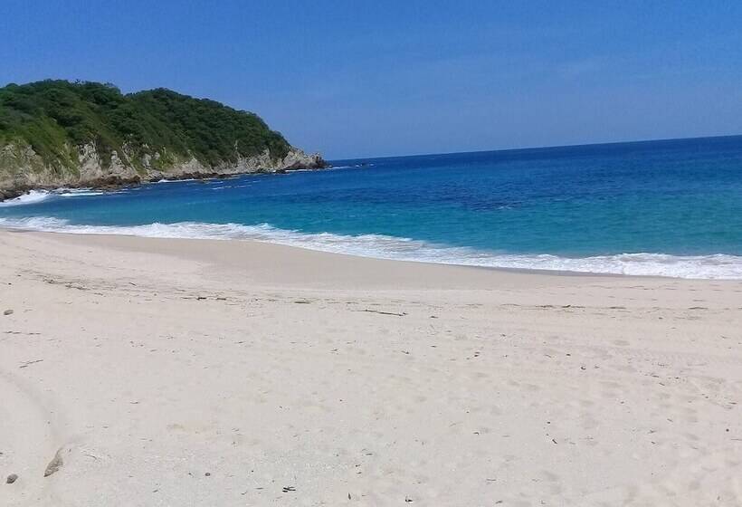 بنسيون Bungalow Doble Con Vista Parcial Al Mar, Cocina Completa