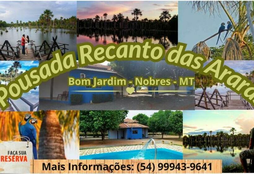 هاستل Pousada Canto Das Araras   Vila Bom Jardim Nobres Mt
