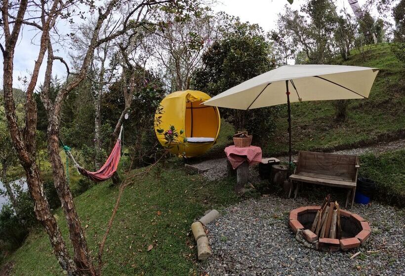 בית מלון כפרי Glamping Ancestros Ecoparque