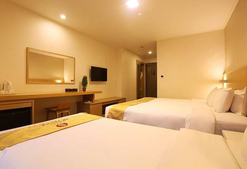 בית מלון כפרי Skypark Jeju 1