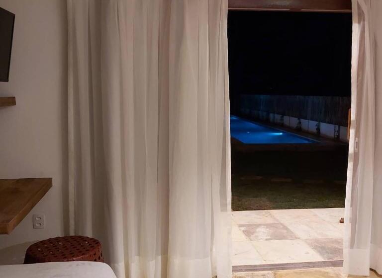 تختخواب و صبحانه Pousada Flor De Lena  Suíte Lírio  Icaraizinho