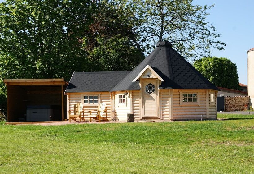 مبيت وإفطار Les Cabanes Du Grand Nord