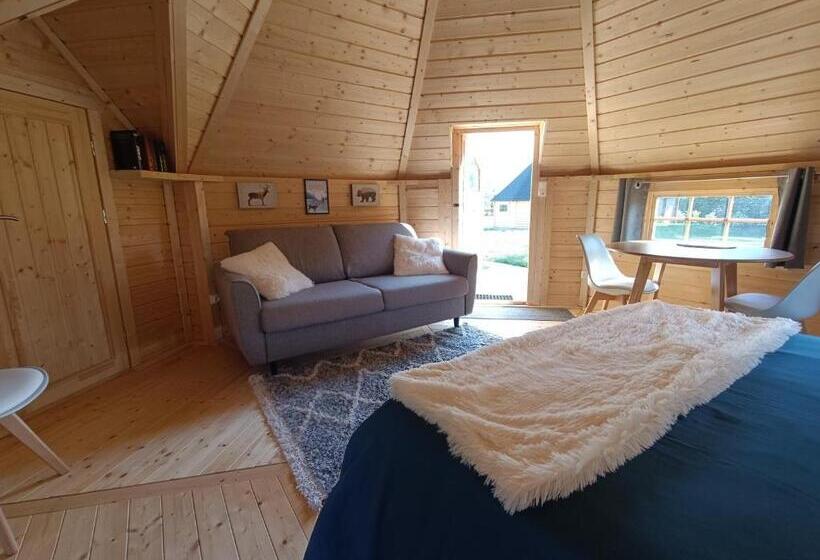 مبيت وإفطار Les Cabanes Du Grand Nord