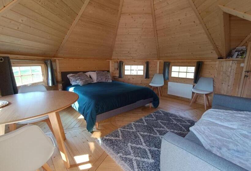 مبيت وإفطار Les Cabanes Du Grand Nord