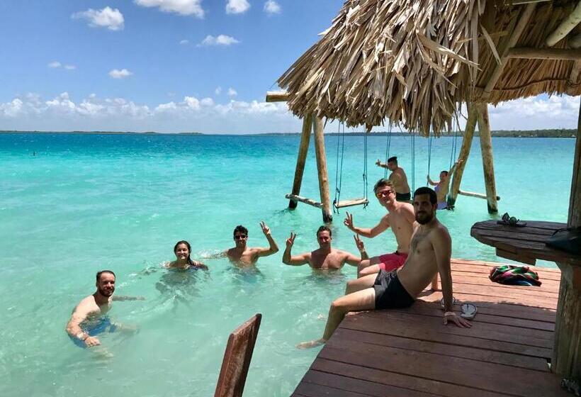 ユースホステル Yaxche Centro Hostal Y Camping
