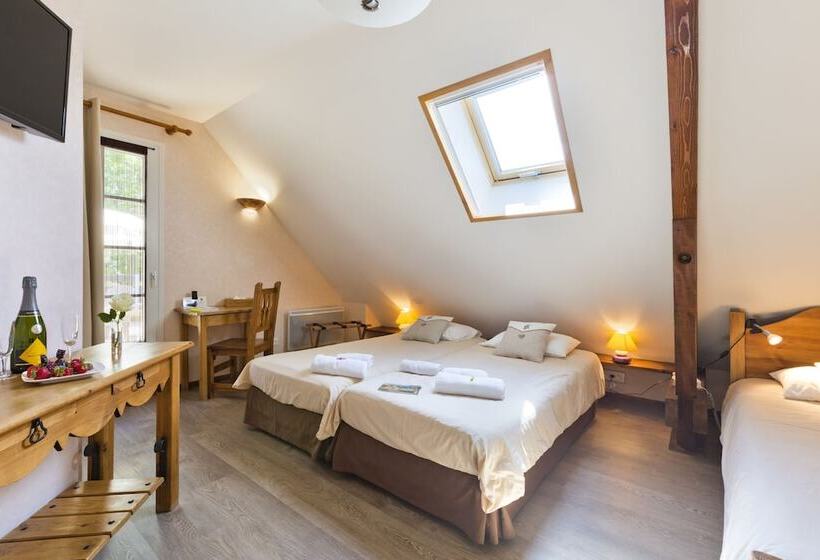 호텔 Logis L Auberge Du Bougnat
