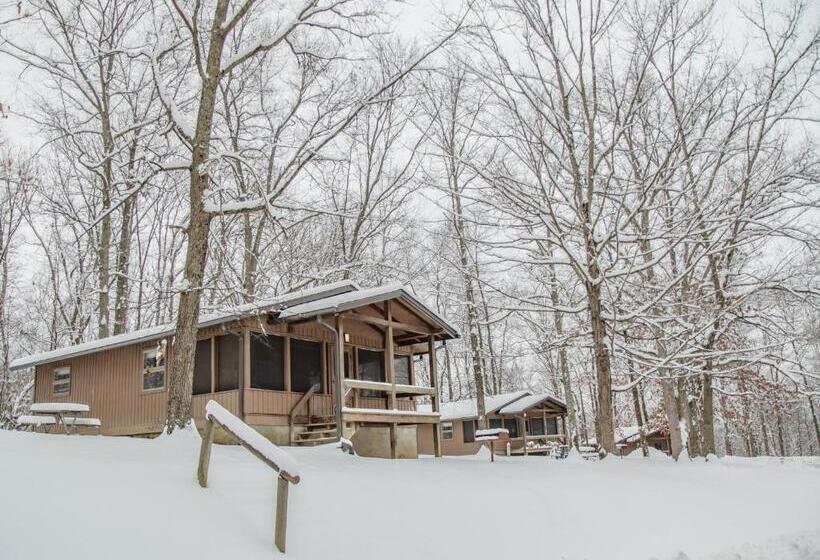리조트 Burr Oak Lodge And Conference Center