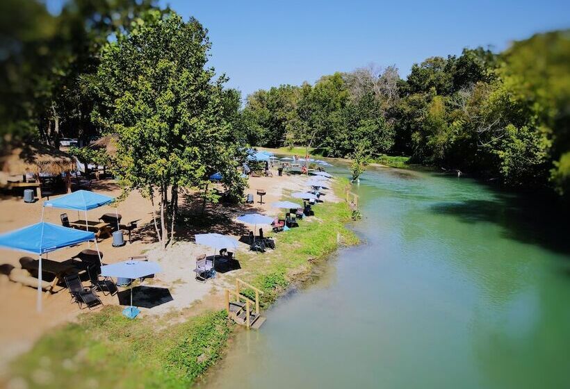 13 Blue River Camp   Glamping Cabin