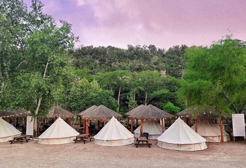 Отель Son S Guadalupe Glamping Tent C