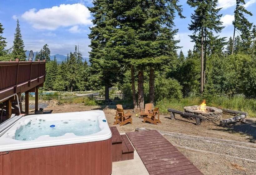 اقامتگاه Luxury Mountain Cabin, Cle Elum, Washington State