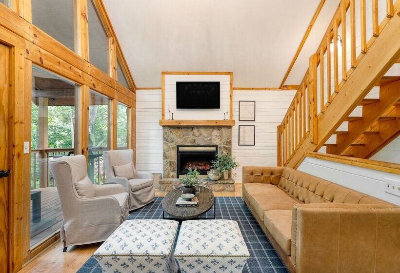 Foxview By Avantstaycabin 20min From Pigeon Forge