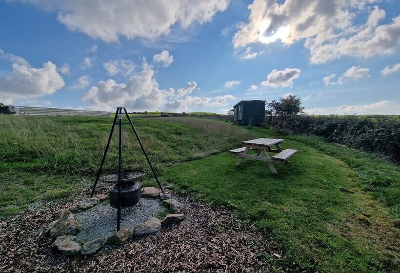 Stunning 1 Bed Shepherd Hut In Holyhead