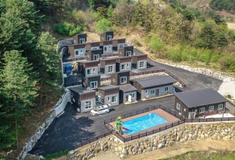 ペンション Gapyeong Dubai Dog Pool Villa