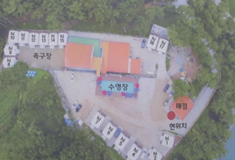 ペンション Namhae Healing Island Glamping