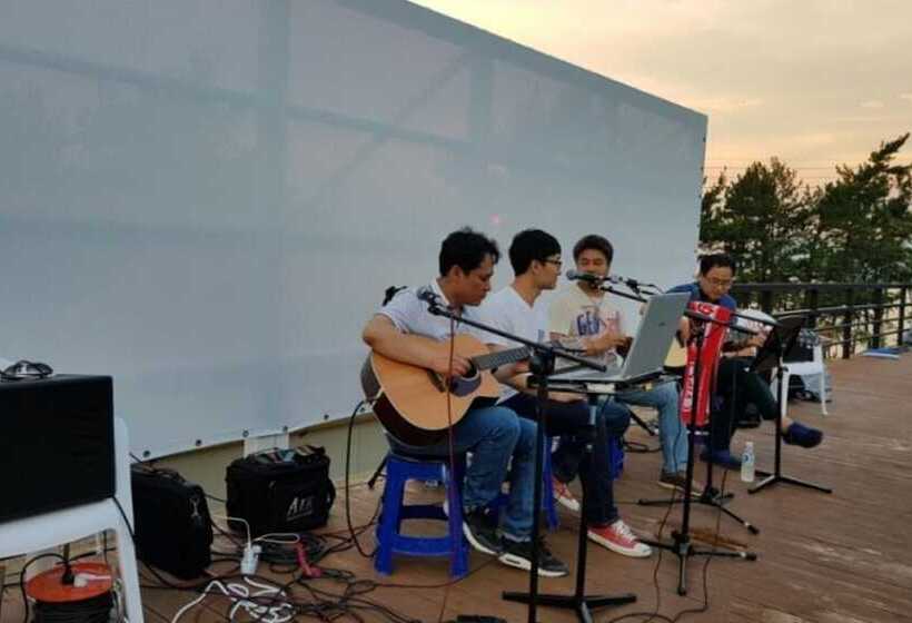 ペンション Namhae Healing Island Glamping