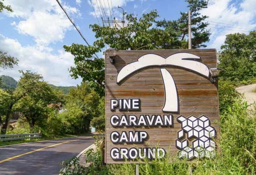 پانسیون Danyang Pine Caravan Camping