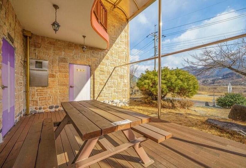 بنسيون Hamyang Jiri Resort Bed And Breakfast