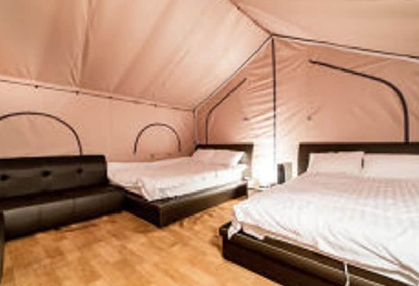ペンション Muju Ppalgang Chima Resort Glamping