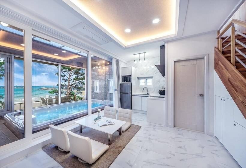 膳宿费 Pohang Playbeach Poolvilla