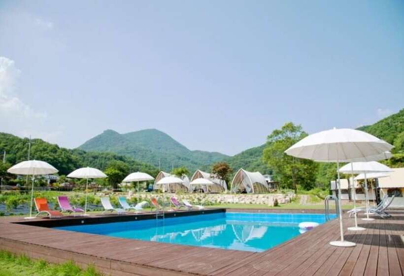 ペンション Yangpyeong Sanarae Glamping