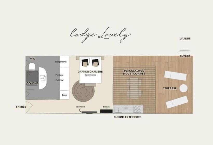 酒店 Lodges De Camargue
