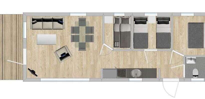 استراحتگاه Topcamp Mjøsa  Brumunddal