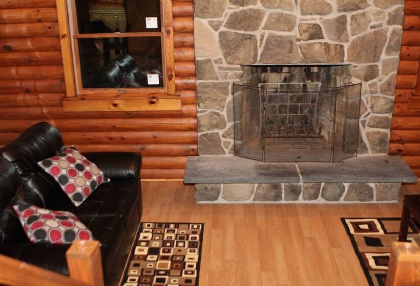 Equestrian House  Log Cabin