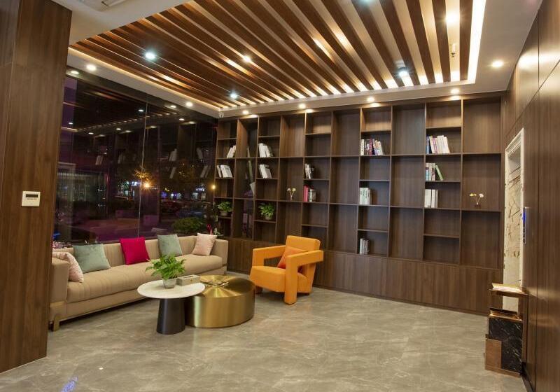 בית מלון כפרי Greentree Inn Express Shandong Zaozhuang Shizhong District Huashan Road Ginza