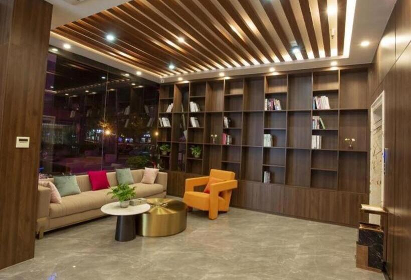 ホテル Greentree Inn Express Shandong Zaozhuang Shizhong District Huashan Road Ginza