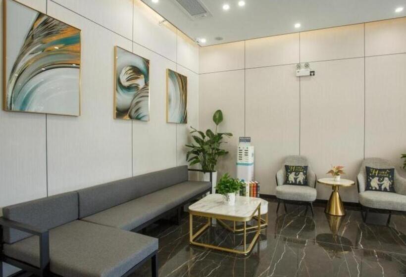 酒店 Green Tree Inn Express Yulin Chinese Medicine Port
