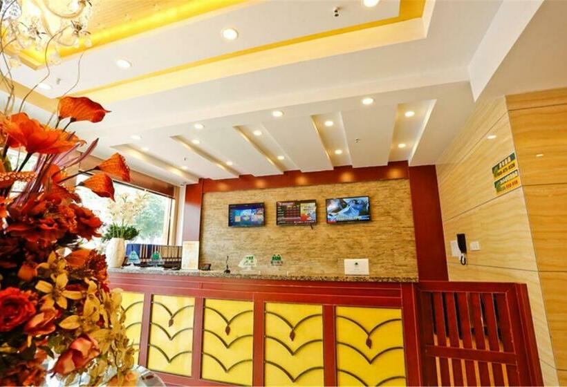 هتل Greentree Inn Henan Zhengzhou Chengnan Road Bojue Business