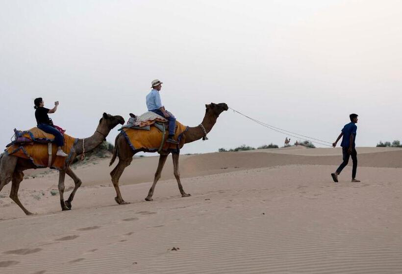 בית מלון כפרי Nomads Heaven Desert Camp Jaisalmer