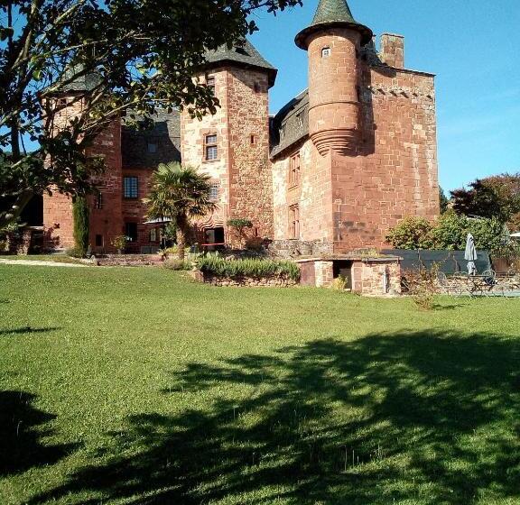 بنسيون Château De Vassinhac Chambres D Hôtes Collonges La Rouge