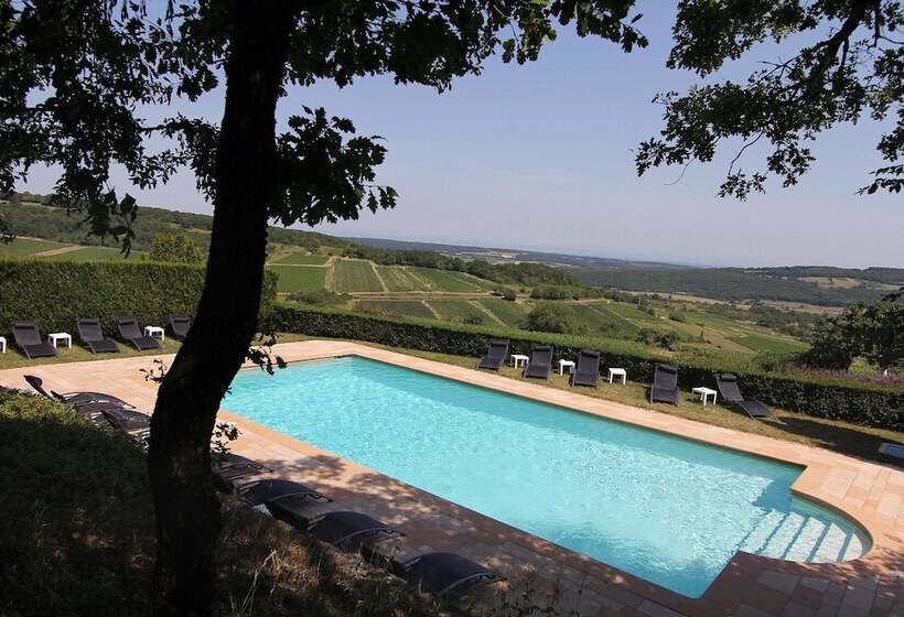 هتل Hôtel Restaurant La Montagne De Brancion