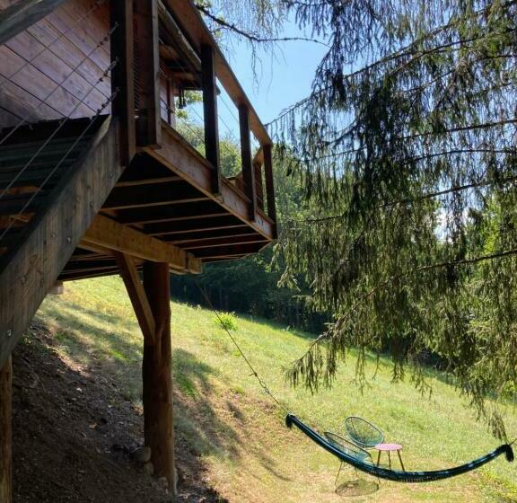 مبيت وإفطار La Cabane Dans Les Arbres