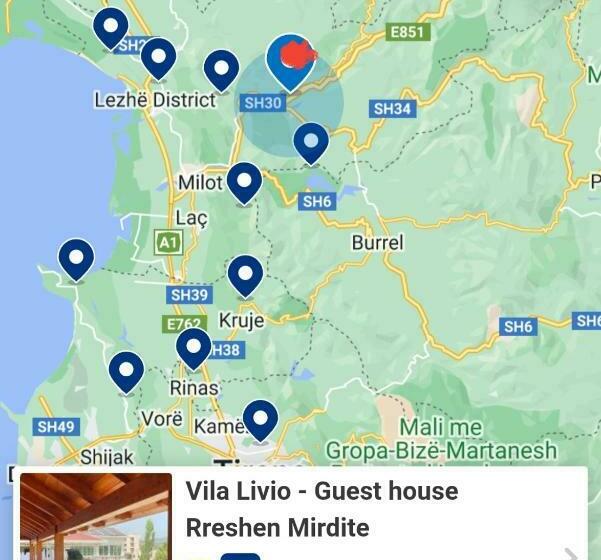 فندق صغير Vila Livio   Guest House Rreshen Mirdite